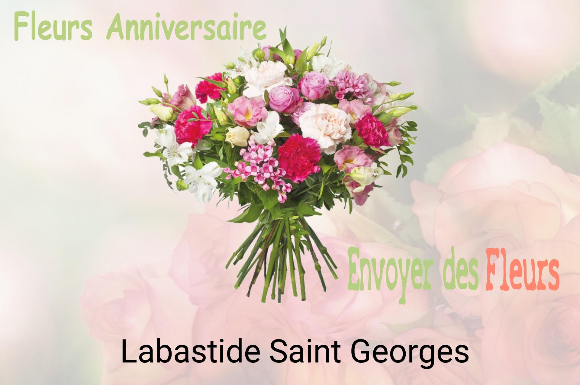 Bouquet de fleurs d’anniversaire livré à Labastide-Saint-Georges