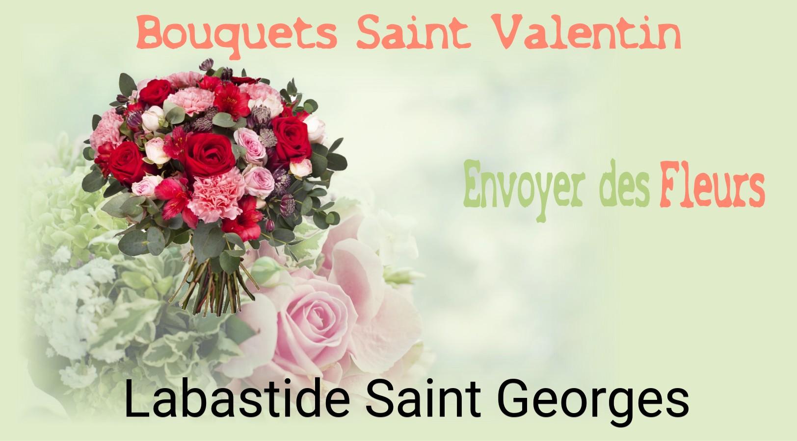 Roses de Saint-Valentin livrées à Labastide-Saint-Georges